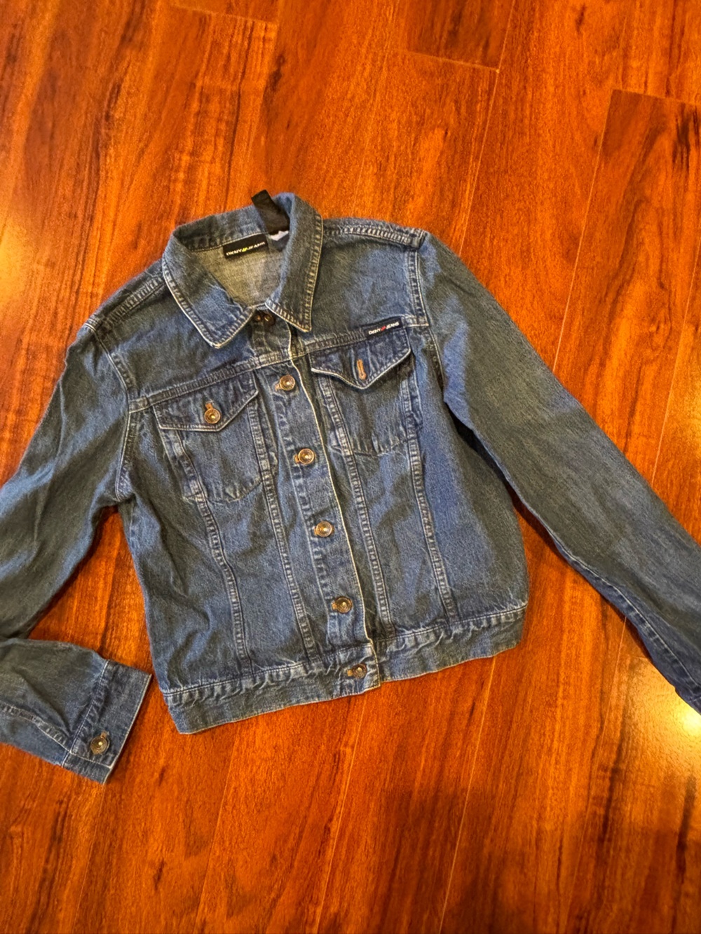 DKNY Blue Denim Jean Jacket